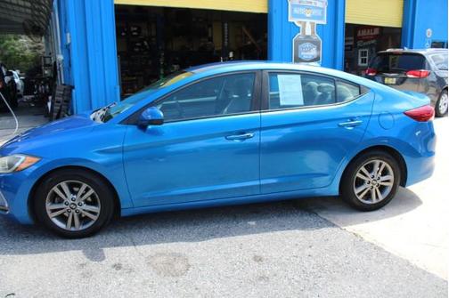 Electric Blue 2017 Hyundai ELANTRA SE