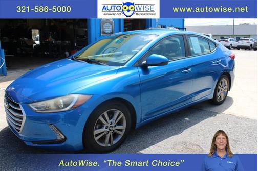 Electric Blue 2017 Hyundai ELANTRA SE