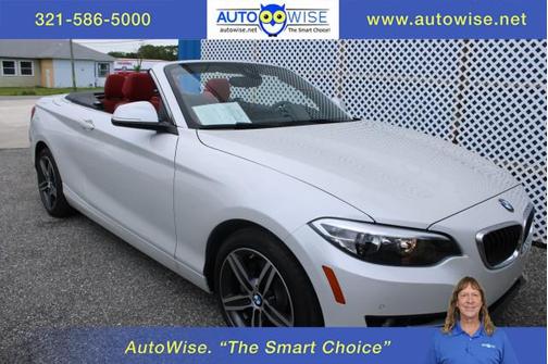 Mineral White Metallic 2017 BMW 230 230i CONVERTIBLE