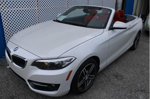 Mineral White Metallic 2017 BMW 230 230i CONVERTIBLE
