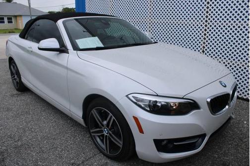 Mineral White Metallic 2017 BMW 230 230i CONVERTIBLE