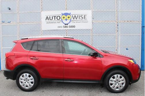 Barcelona Red Metallic 2013 Toyota RAV4 LE
