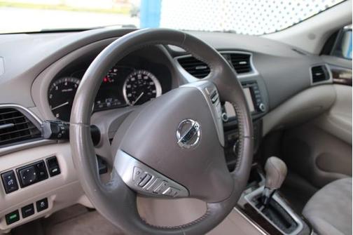 Aspen White 2013 Nissan Sentra SL