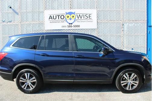 Obsidian Blue Pearl 2018 Honda Pilot EX