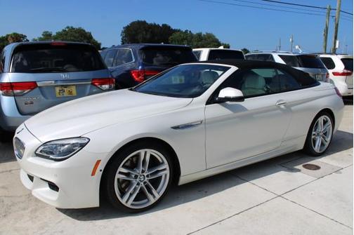 Frozen Brilliant White Metallic 2016 BMW 650 650i M SPORT EXEC