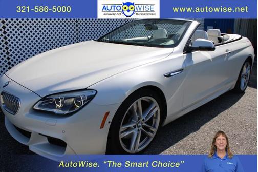 Frozen Brilliant White Metallic 2016 BMW 650 650i M SPORT EXEC