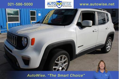 Alpine White Clearcoat 2020 Jeep Renegade Latitude