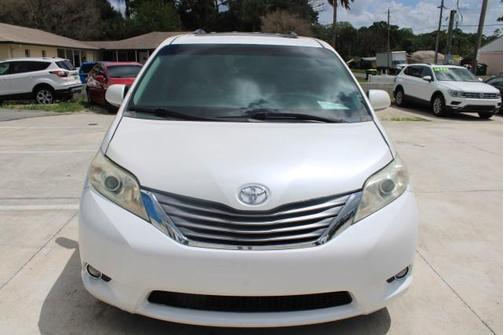 Blizzard Pearl 2015 Toyota Sienna XLE