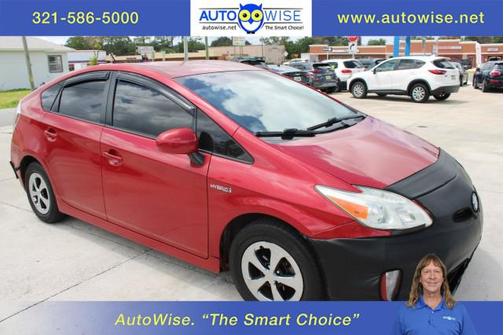 Barcelona Red Metallic 2013 Toyota Prius Four