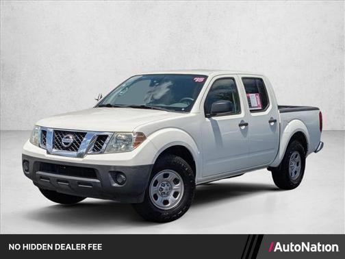 Glacier White 2015 Nissan Frontier S