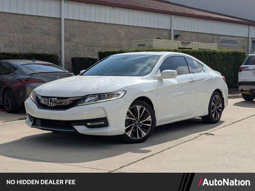 White Orchid Pearl 2017 Honda Accord EX-L w/Navigation & Honda Sensing