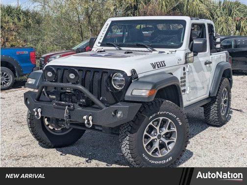 Bright White Clearcoat 2020 Jeep Wrangler Willys 4x4