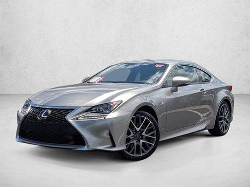 Atomic Silver 2017 Lexus RC 300 F Sport