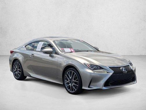 Atomic Silver 2017 Lexus RC 300 F Sport