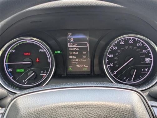 Ruby Flare Pearl 2019 Toyota Camry Hybrid LE
