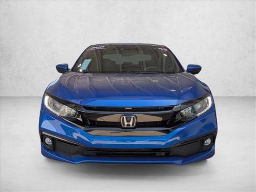 Aegean Blue Metallic 2019 Honda Civic Sport