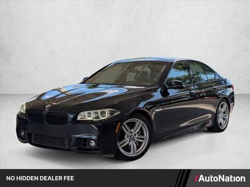 Jet Black 2016 BMW 550 550i