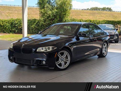 Jet Black 2016 BMW 550 550i