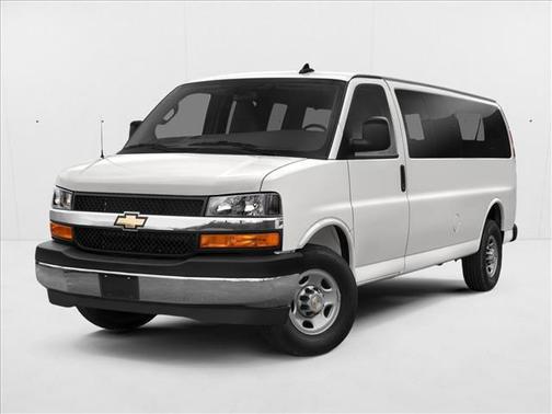 Summit White 2019 Chevrolet Express 3500 LT