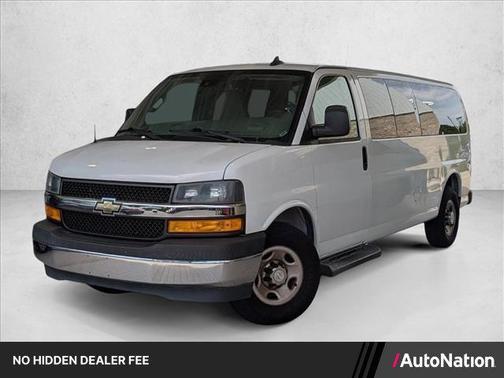 Summit White 2019 Chevrolet Express 3500 LT