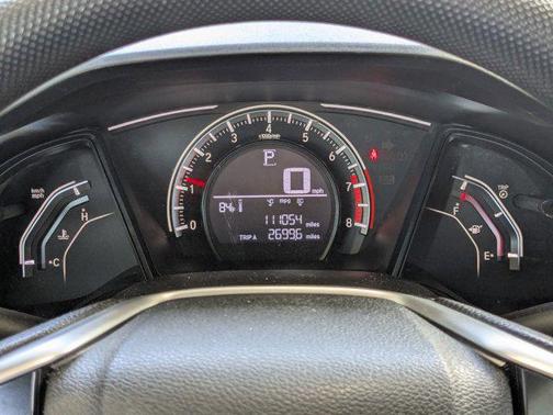 Lunar Silver Metallic 2017 Honda Civic LX