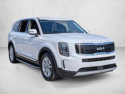 Glacial White Pearl 2022 Kia Telluride LX