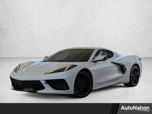 Arctic White 2023 Chevrolet Corvette Stingray w/1LT