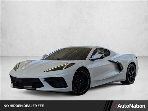 Arctic White 2023 Chevrolet Corvette Stingray w/1LT