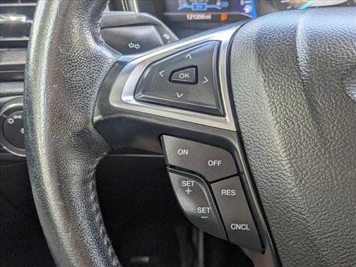 Shadow Black 2018 Ford Fusion Hybrid Titanium