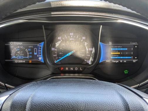 Shadow Black 2018 Ford Fusion Hybrid Titanium