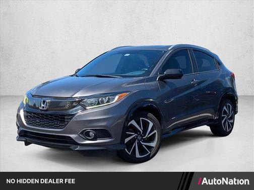 Silver/Gray 2019 Honda HR-V Sport
