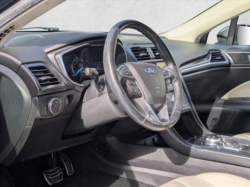 Shadow Black 2018 Ford Fusion Hybrid Titanium