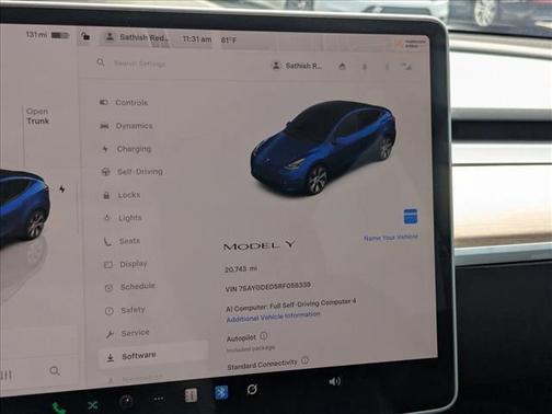 Deep Blue Metallic 2024 Tesla Model Y RWD *Ltd Avail*