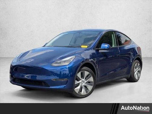Deep Blue Metallic 2024 Tesla Model Y RWD *Ltd Avail*