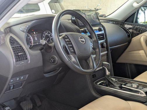 Hermosa Blue Pearl 2021 Nissan Armada Platinum 2WD