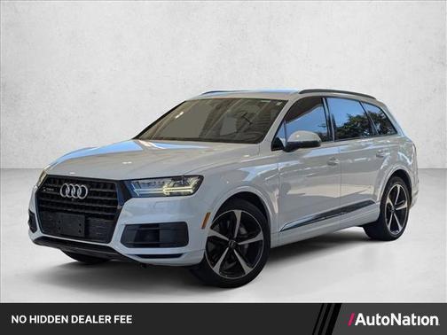Glacier White Metallic 2019 Audi Q7 55 Premium Plus