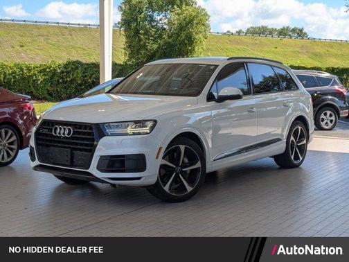 Glacier White Metallic 2019 Audi Q7 55 Premium Plus