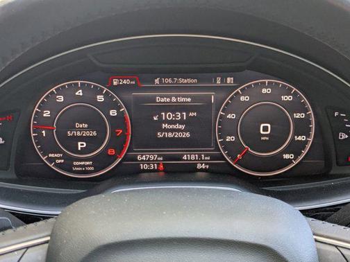 Glacier White Metallic 2019 Audi Q7 55 Premium Plus
