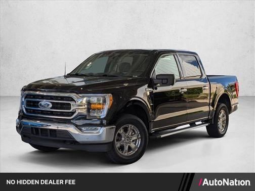 Agate Black Metallic 2022 Ford F-150 XLT