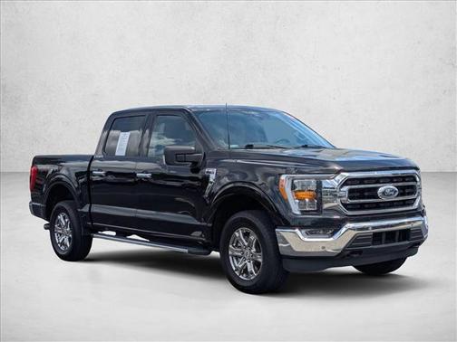 Agate Black Metallic 2022 Ford F-150 XLT