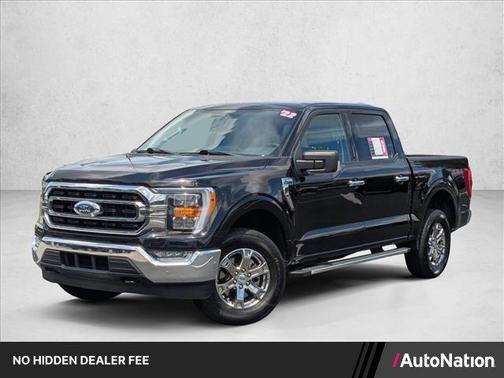Agate Black Metallic 2022 Ford F-150 XLT