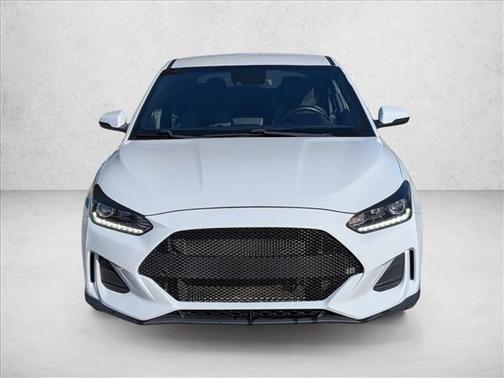 Chalk White 2020 Hyundai Veloster 2