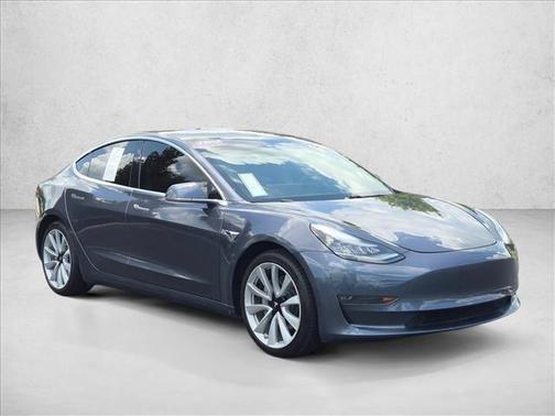 Midnight Silver Metallic 2020 Tesla Model 3 Long Range