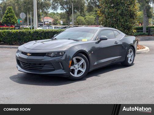 Nightfall Gray Metallic 2018 Chevrolet Camaro 1LT