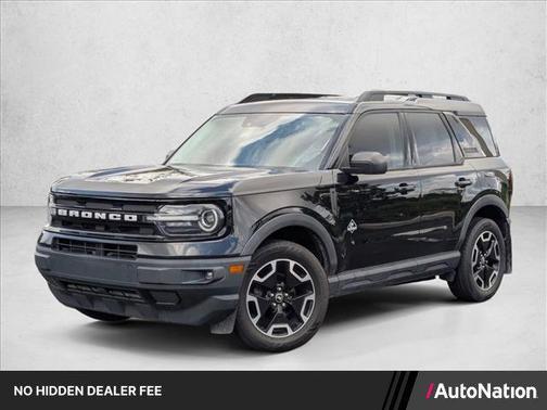 Shadow Black 2021 Ford Bronco Sport Outer Banks