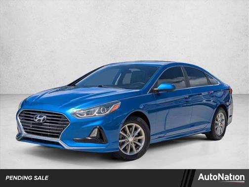Electric Blue 2018 Hyundai SONATA SE