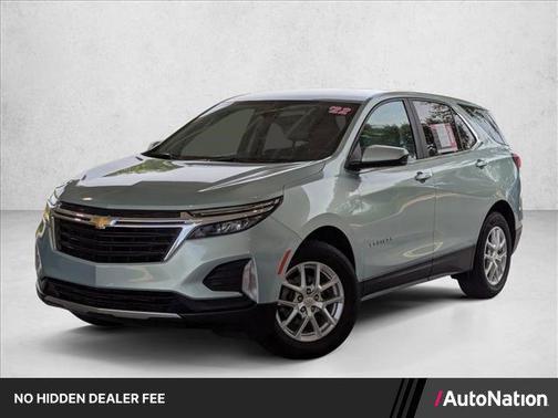 Seaglass Blue Metallic 2022 Chevrolet Equinox 1LT