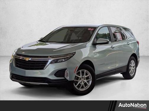 Seaglass Blue Metallic 2022 Chevrolet Equinox 1LT