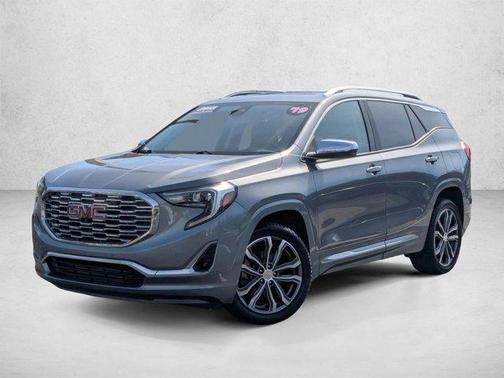 Satin Steel Metallic 2019 GMC Terrain Denali