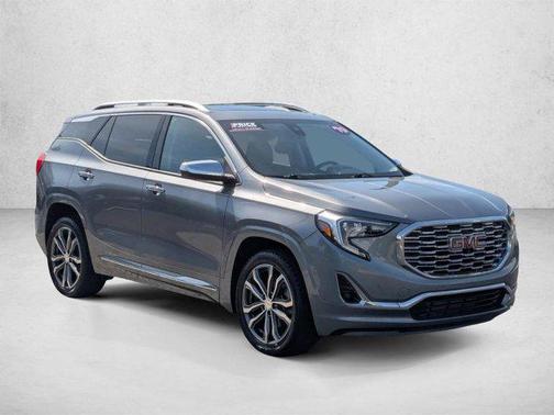 Satin Steel Metallic 2019 GMC Terrain Denali